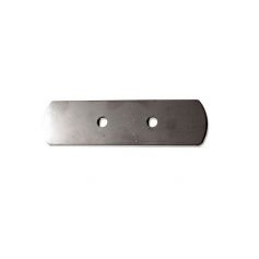 Plaque inox pour godet 3 rivets réf. 944011361 - New Holland Plaque inox pour godet 3 rivets réf. 944011361 - New Holland