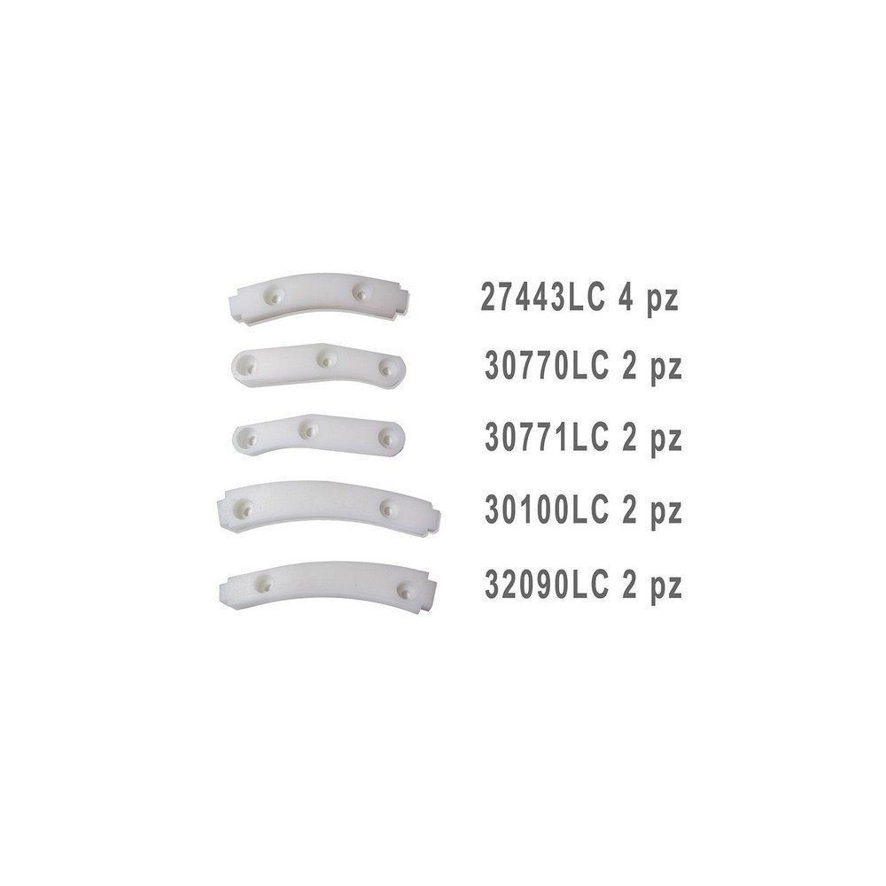 KIT GUIDE ÉGRENEUR - 12 PIÈCES RÉF. 87629866 - NEW HOLLAND