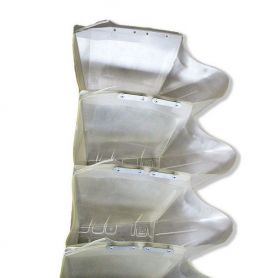 KIT 10 GODETS DROIT GRANDE CAPACITÉ POUR SB, VL ET VX ASSEMBLÉES RÉF. 944024789 - NEW HOLLAND