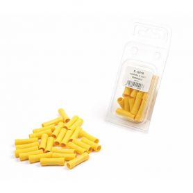 25 COSSES(JAUNE) RACCORD ISOLÉES 5mm