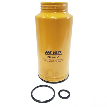 Filtre à gasoil pour engins TP et agricoles réf SN 55438 - HIFI FILTER Filtre à gasoil pour engins TP et agricoles réf SN 55438 - HIFI FILTER