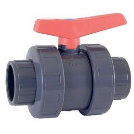 Vanne Manuelle PVC 2 voies 3/4''