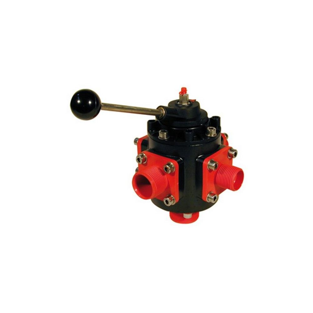 Vanne Man Polmac 5 v  1''1/4 corps alu