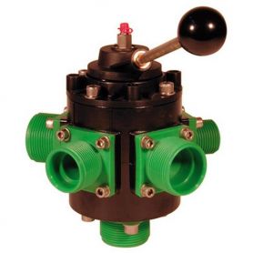 Vanne Man Polmac 6 v  1''1/4  corps alu
