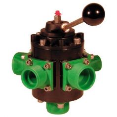 VANNE MAN POLMAC 6 V 1''1/4 CORPS ALU