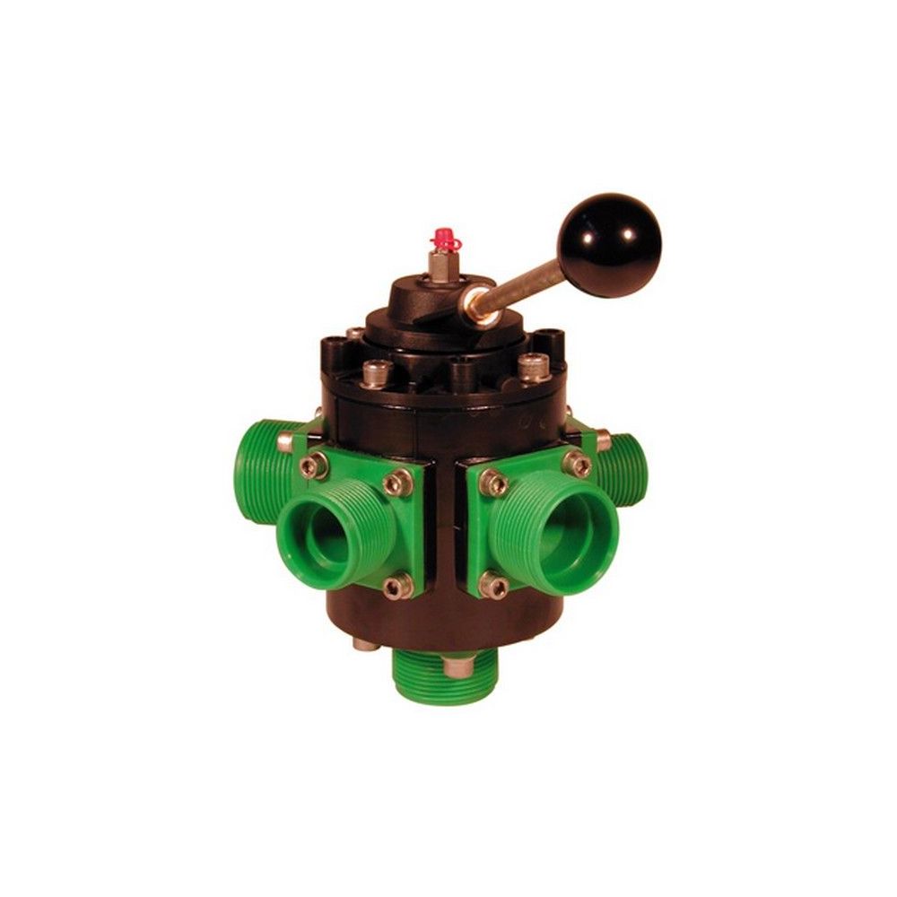 Vanne Man Polmac 6 v  1''1/4  corps alu