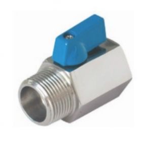 Vanne compacte INOX 3/8'' M/F