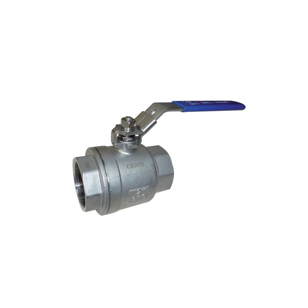 Vanne Manuelle Inox 2 voies 1/4''
