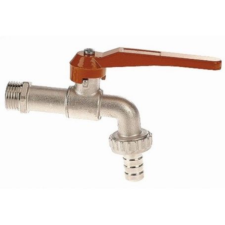 ROBINET 1/4 TOUR NICKELÉE 3/4'' X 19