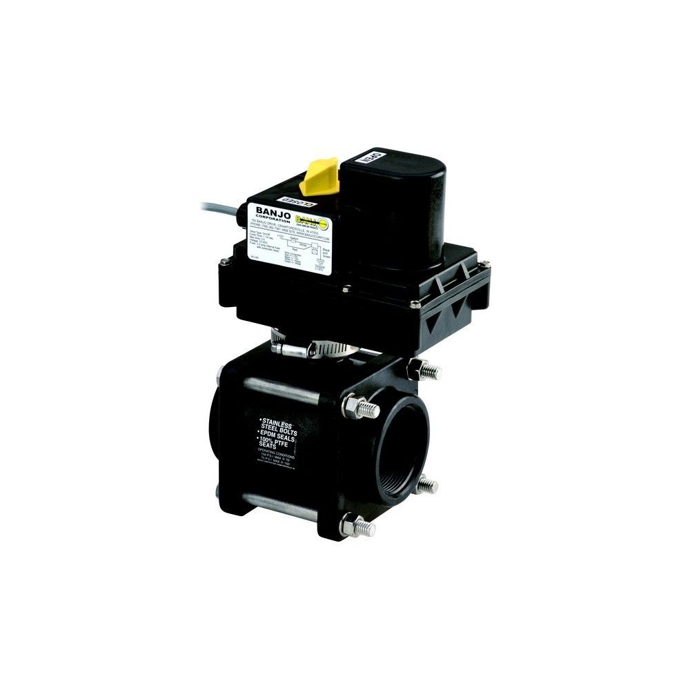 Vanne electrique de regulation 2 voies 2'' F/F  4sec - 2 fils