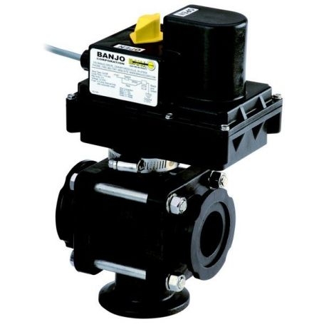 VANNE ELECTRIQUE DE COUPURE 2 VOIES BANJO 220 - 3 FILS VANNE ELECTRIQUE DE COUPURE 2 VOIES BANJO 220 - 3 FILS