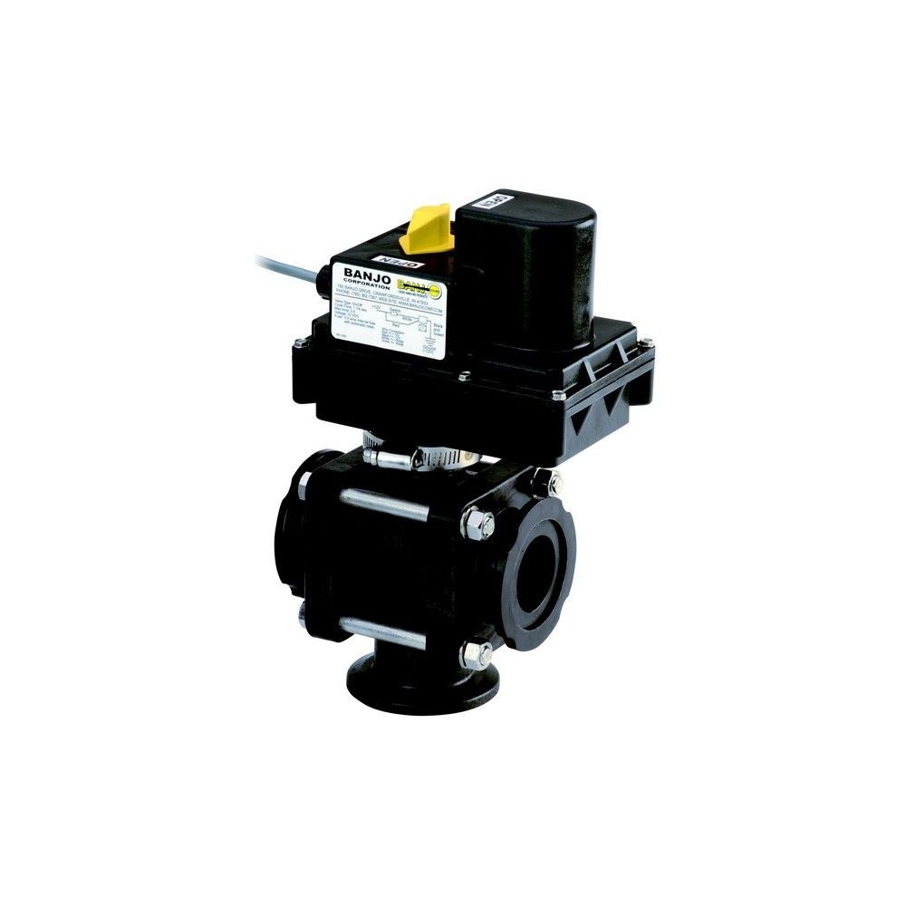 Vanne electrique de coupure 2 voies Banjo 220 - 3 fils