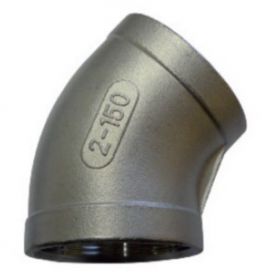 Coude 45° Inox Fem/Fem 2''