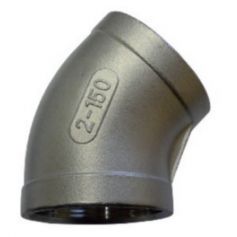 COUDE 45° INOX FEM/FEM 2''