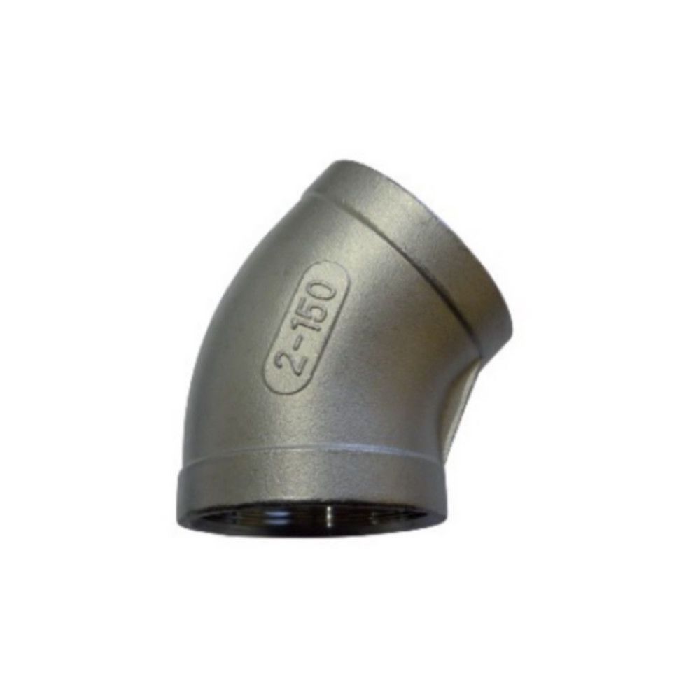 Coude 45° Inox Fem/Fem 2''