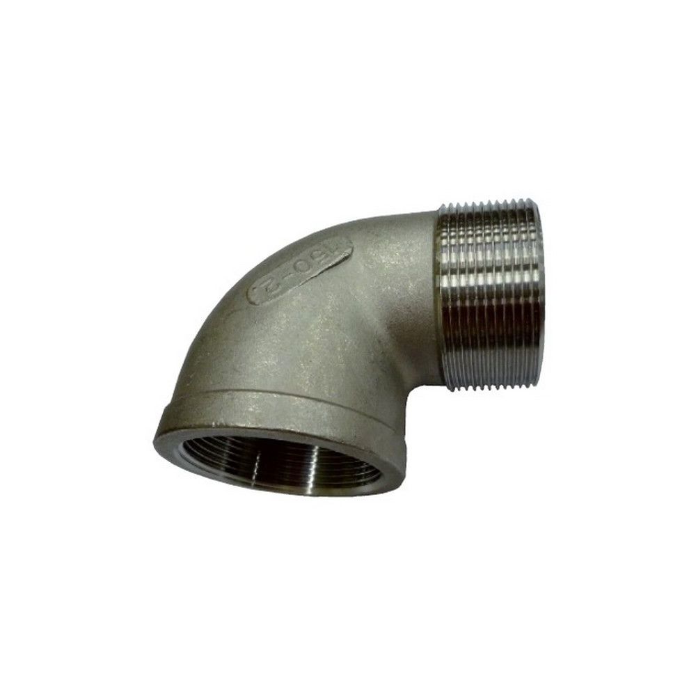 Coude Inox Mâle/Fem 2''1/2