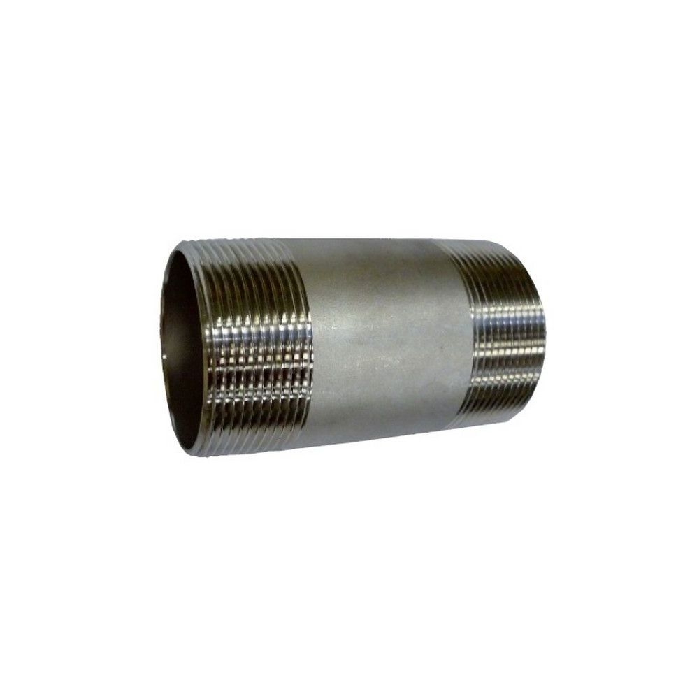Mamelon Double 2''   -   Inox - Long 10 cm