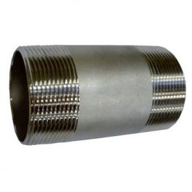 Mamelon Double 3''   -   Inox  Long 12cm