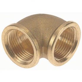 Coude Laiton Femelle 3/4''
