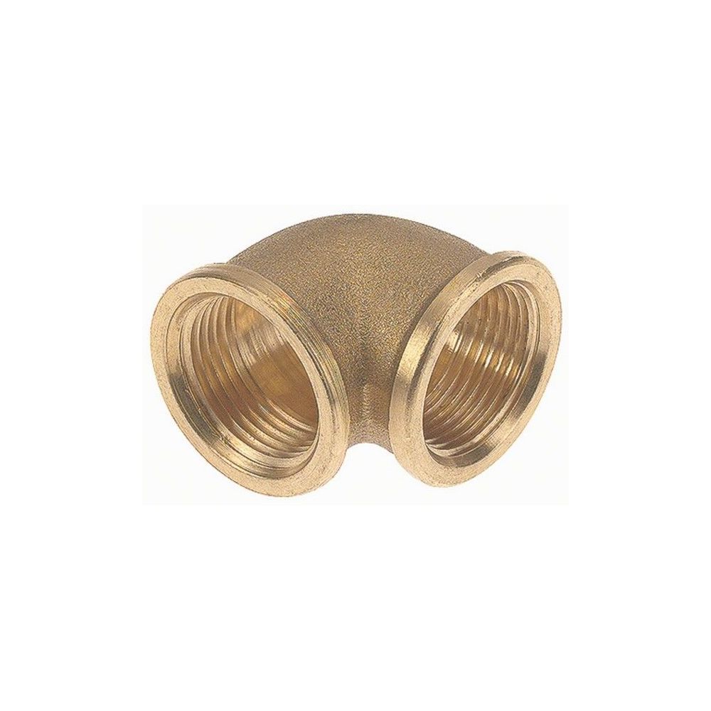 Coude Laiton Femelle 3/4''