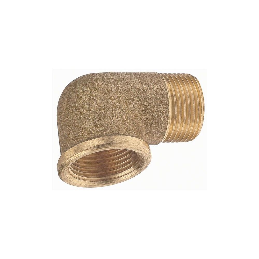 Coude Laiton Mâle Femelle 3/4''