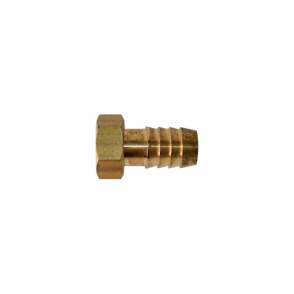 Embout Laiton Cannelé à Ecrou Taraudé Femelle 1''1/2 x ø40