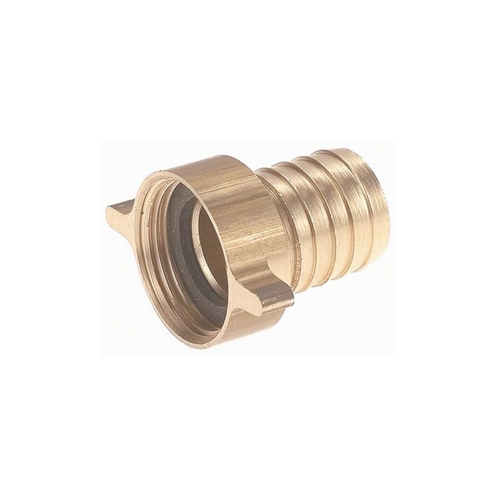 Embout Laiton Cannelé à Ecrou Taraudé Femelle 1''1/4 x ø25
