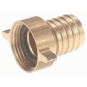 Embout Laiton Cannelé à Ecrou Taraudé Femelle 1''1/4 x ø30