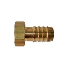 EMBOUT LAITON CANNELÉ À ÉCROU TARAUDÉ FEMELLE 1/2'' X Ø19 EMBOUT LAITON CANNELÉ À ÉCROU TARAUDÉ FEMELLE 1/2'' X Ø19