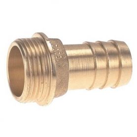 Embout Laiton Cannelé Filété Mâle 3/8'' x ø10