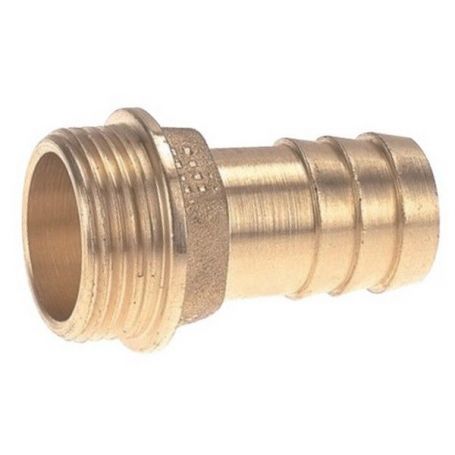 EMBOUT LAITON CANNELÉ FILETÉ MÂLE 3/8'' X Ø10 EMBOUT LAITON CANNELÉ FILETÉ MÂLE 3/8'' X Ø10