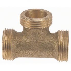 Té Laiton 1/2'' Mâle