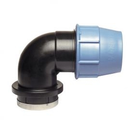 Racc. compr. polypro Coude ø40 x F1''1/4