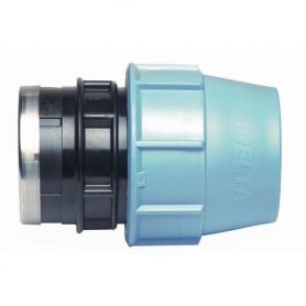 Racc. compr. polypro Droit ø25 x F3/4''