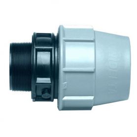 Racc. compr. polypro Droit ø25 x M1''