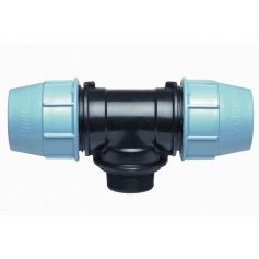 RACCORD COMPRESSION POLYPROPYLÈNE TÉ Ø50 X M1''1/2 RACCORD COMPRESSION POLYPROPYLÈNE TÉ Ø50 X M1''1/2