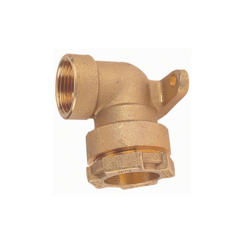 Racc. compr. Laiton Applique ø25 x F3/4''