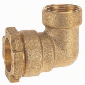Racc. compr. Laiton Coude ø40 x F1''1/4