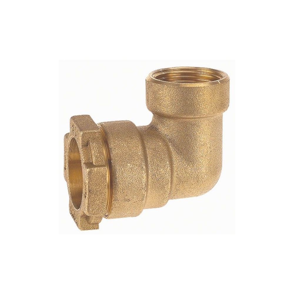 Racc. compr. Laiton Coude ø40 x F1''1/4