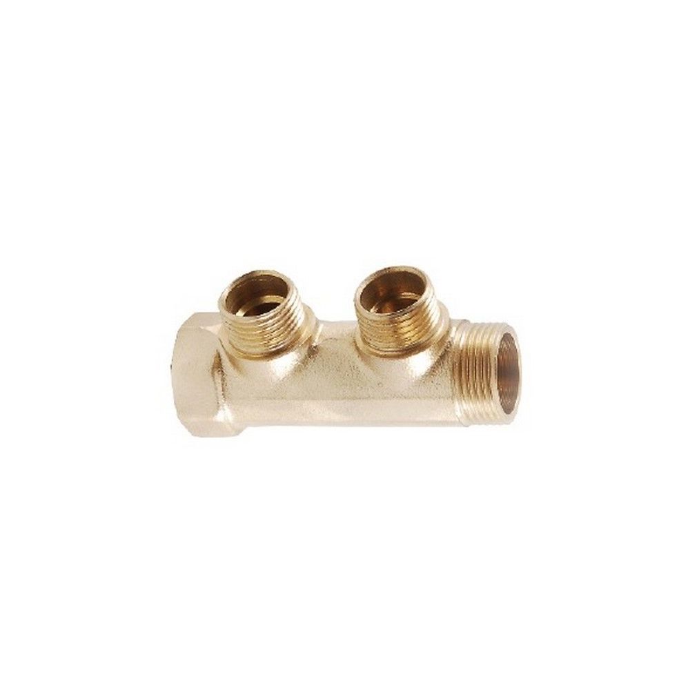 Nourrice Laiton 3 sorties 1/2'' M - extremités 3/4'' M/F