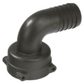 Raccord agrafe T Femelle Coudé / Cannelé ø20 T3