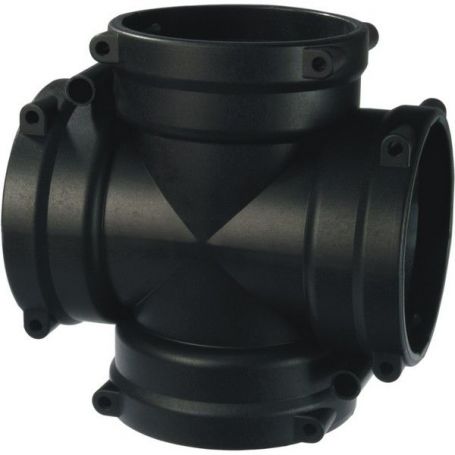 RACCORD AGRAFE EN CROIX T7 / T7 / T7 / T7 RACCORD AGRAFE EN CROIX T7 / T7 / T7 / T7