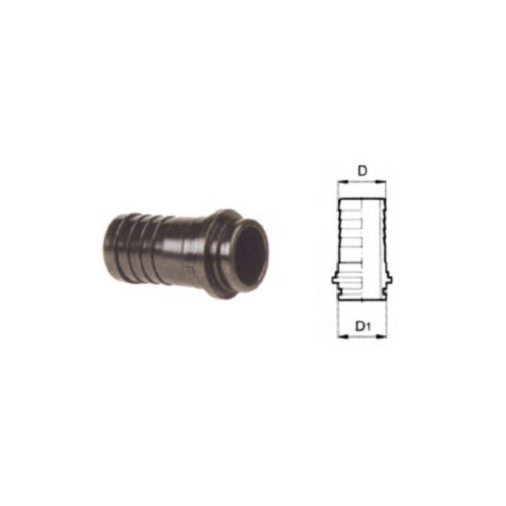 Tubulure Droite 2''1/2 ø 50
