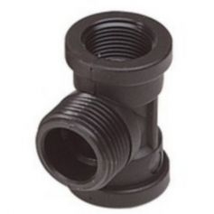 TÉ FEM 3/4'' X MÂLE 1'' X FEM 3/4''