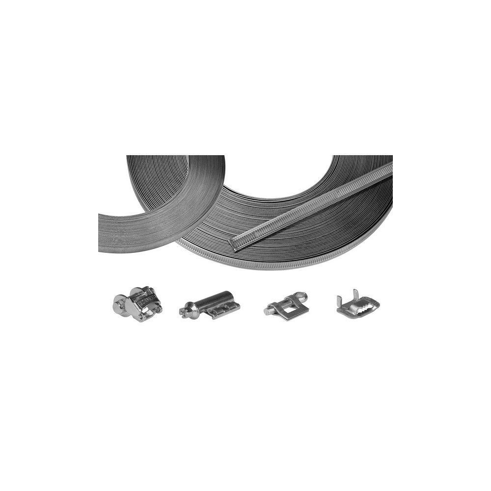 Fermeture Inox 12mm pour collier