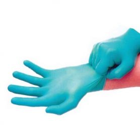 Boite 100 Gants Jetables - Nitrile Bleu XL