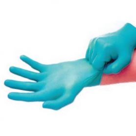 Boite 100 Gants Jetables - Nitrile Protection chimique - Taille L