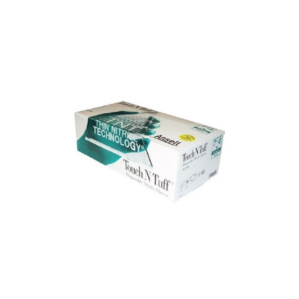 Boite 100 Gants Jetables - Nitrile Protection chimique - Taille XL