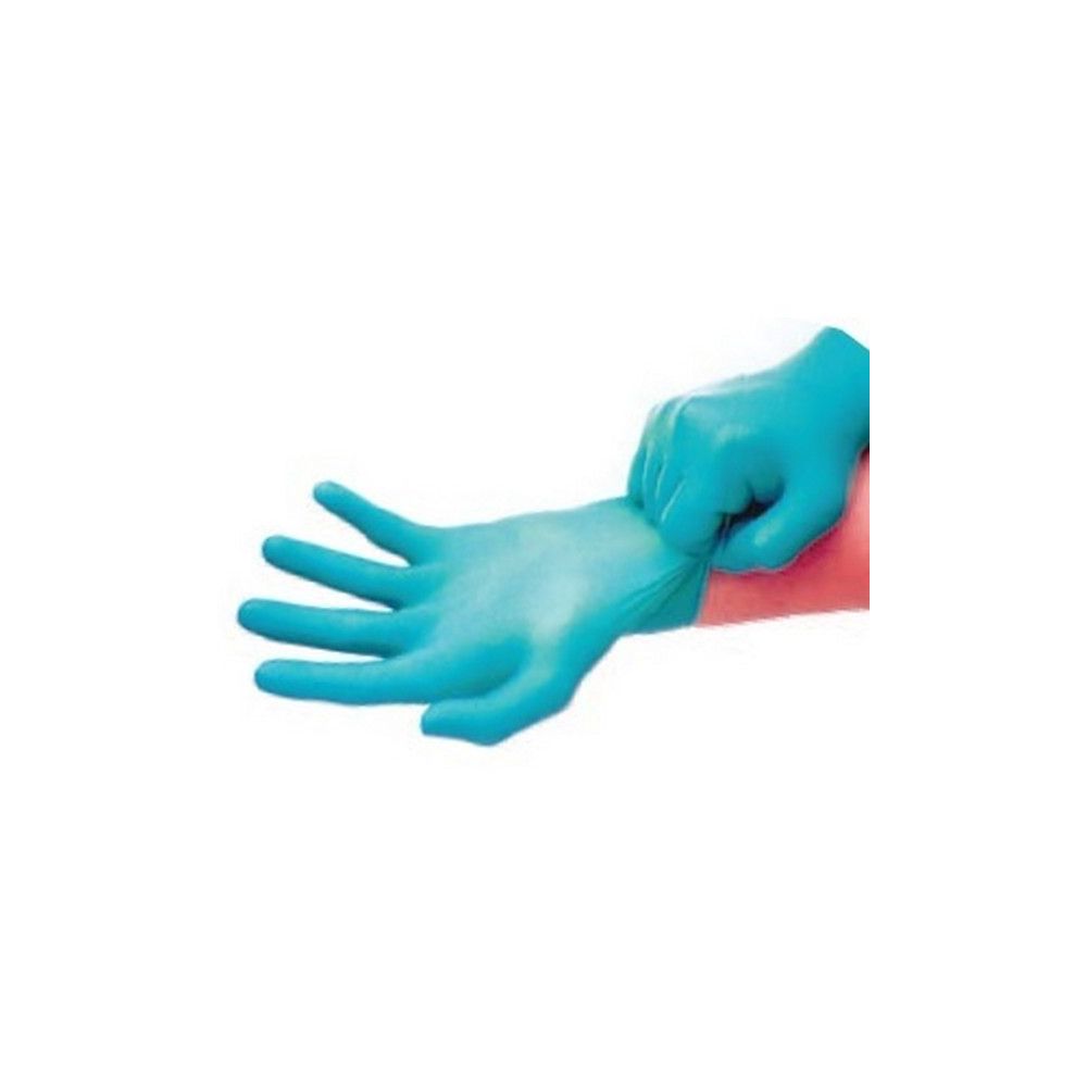 Boite 100 Gants Jetables Nitrile ANSELL Taille XL - 9 ½ / 10 - long