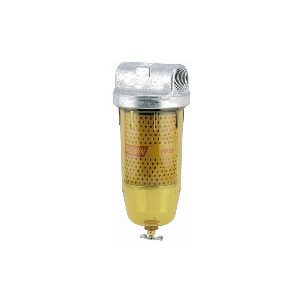 Filtre Gazoil complet Baldwin Bol transparent